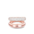 Carbon & Hyde Rose Gold Gemini Diamond Ring