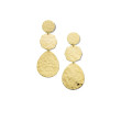 Ippolita Classico Gold Crinkle Dangle Earrings