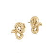 John Hardy Legend Naga 18K Gold Dragon Stud Earrings
