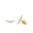 EF Collection Diamond Multi-Marquise Fan Earrings