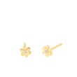 EF Collection Small Daisy Diamond Earrings