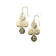Ippolita Stardust Small Hammered Cascade Diamond Earrings