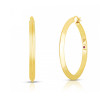 Roberto Coin Oro Classic Hoop Earrings