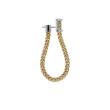 Fope Essentials Flex'it Medium Mesh Chain Diamond Earrings