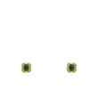 Gucci Interlocking Green Tourmaline Stud Earrings