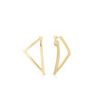 Roberto Coin Designer Gold Triangle Earrings