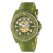 Gucci Dive 40mm Watch Green Dial with Plastic Strap