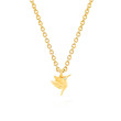 EF Collection Hummingbird Necklace with Diamond Eye