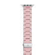 Michele 3-Link Silicone Apple Watch Bracelet - Pink