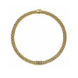 Fope Panorama Gold and Diamond Rondel Necklace