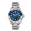 TAG Heuer Aquaracer White and Blue GMT Calibre 7 Watch - 43mm