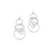 Ippolita Silver Classico Large Interlinked Hoop Drop Earrings