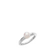 Mikimoto Akoya Pearl White Gold Ring 6.5mm