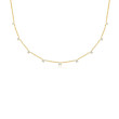 EF Collection 9 Diamond Station Necklace