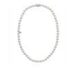 Mikimoto 7mm AA Akoya Pearl Necklace 18" – 18K White Gold