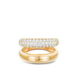 Carbon & Hyde Yellow Gold Gemini Diamond Ring