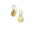 Ippolita Classico Small Crinkle Teardrop Earrings in 18K Gold