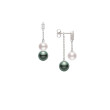 Mikimoto Morning Dew Stacked Pearl Earrings
