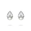 Mikimoto M Collection Diamond and Pearl Earrings