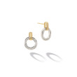 Marco Bicego Jaipur Yellow Gold and Diamond Earrings
