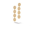 Marco Bicego Lunaria Diamonds 18K Gold Drop Earrings