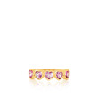 EF Collection Pink Sapphire Heart Ring