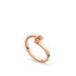 Gucci GG Running Rose Gold Stack Ring
