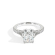 3 Carat Radiant Cut Three Stone Lab Grown Diamond Engagement Ring