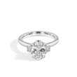 2.02 Carat Three Stone Lab Grown Diamond Engagement Ring