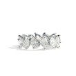 Multi-shape Diamond Eternity Band Wedding Ring