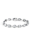 Rahaminov 7.60 Carat GIA Fancy Shape Bezel Diamond Bracelet