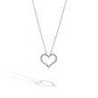 Diamond Heart Necklace 0.25ctw