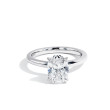 2.05 Carat Lab Grown Oval Engagement Ring