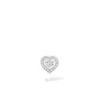 Messika Joy Coeur Diamond Heart Single Stud Earring