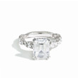 Tacori Royal T Emerald Pave Diamond Engagement Ring Setting 