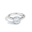 Tacori Dantela Round Solitaire Diamond Crown Engagement Ring Setting 
