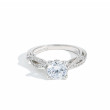 Verragio Insignia Round Diamond Twist Vintage Engagement Ring Setting