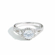Verragio Insignia Round Diamond Halo Engagement Ring Setting