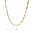 3 Carat Halfway Diamond Tennis Necklace in 14K Yellow Gold
