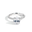 Tacori RoyalT Oval Diamond Engagement Ring Setting