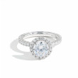 Verragio Tradition Round Halo Pave Diamond Engagement Ring Setting