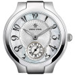 Philip Stein Stainless Steel Signature Round Mother of Pearl Dial Watch (Watch Head Only)