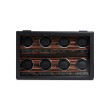 WOLF Roadster Woodgrain and Leather 8pc Watch Winder
