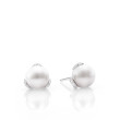 Mikimoto Embrace White South Sea Pearl Diamond Stud Earrings