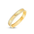 Roberto Coin Portofino Yellow Gold 4 Row Diamond Bangle Bracelet