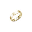 Crown Ring 5mm 14k Yellow Gold Men's Comfort Fit Wedding Band