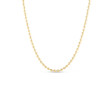 Gold Bead Necklace 18 IN - 3.0