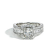 Robert Pelliccia Passion Princess Cut Diamond Halo Engagement Ring Setting