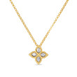 Roberto Coin Princess Flower Small Diamond Necklace