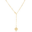 Roberto Coin Venetian Princess Small Diamond Heart Pendant Necklace